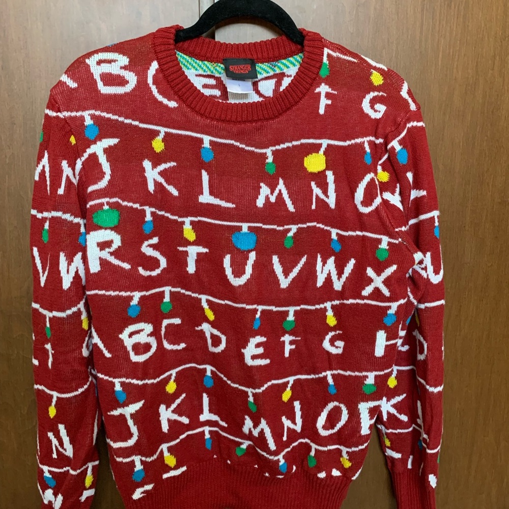 Stranger Things Ugly Christmas Sweater🎄✨